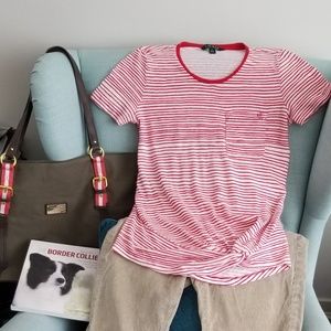 Like new Ralph Lauren linen blend tee